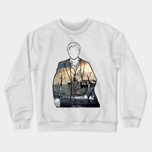 Christopher Nolan Portrait (Interstellar) Crewneck Sweatshirt